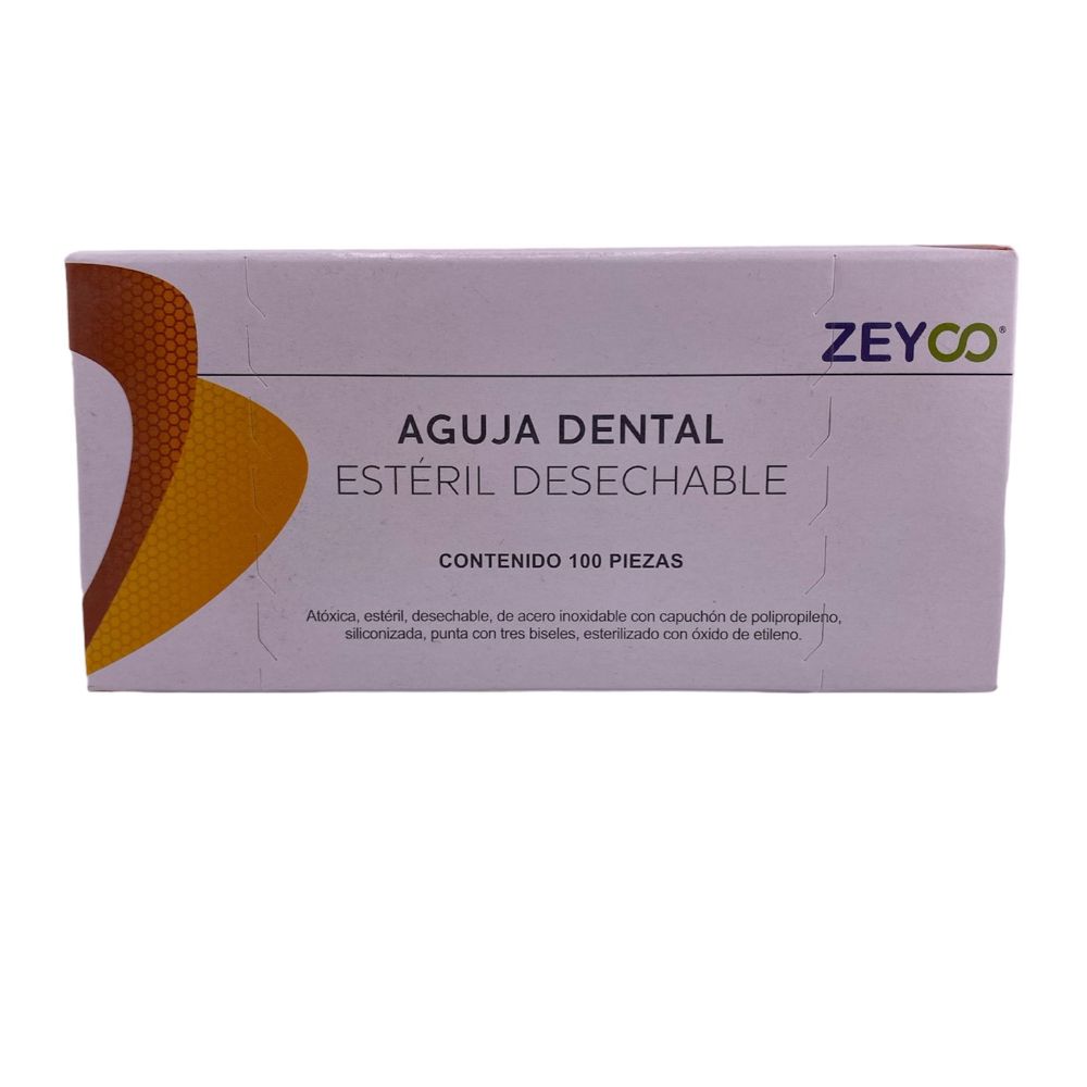 AGUJA DENTAL ZEYCO C/100