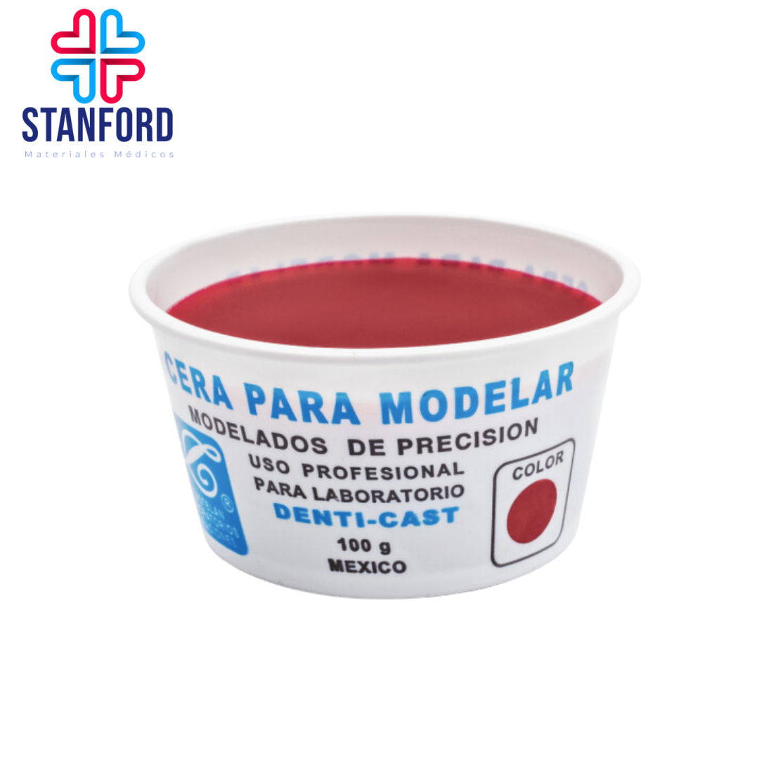 CERA P/MODELAR ROJA TARRO C/100 GR