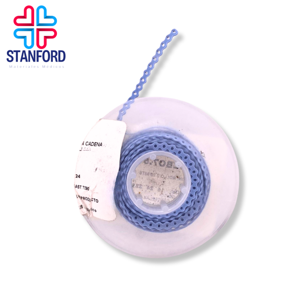 ROLLO EN CADENA ABIERTA AMARILLA 2.5M