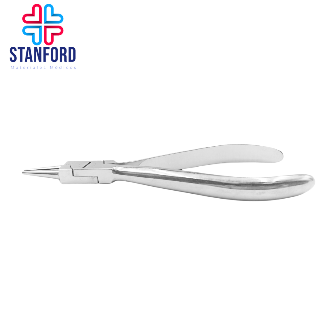 Pinza Angle no.3 con dos puntas redondas.