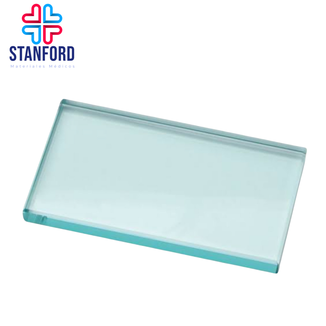 LOSETA DE VIDRIO .06mm 8CM X 15CM
