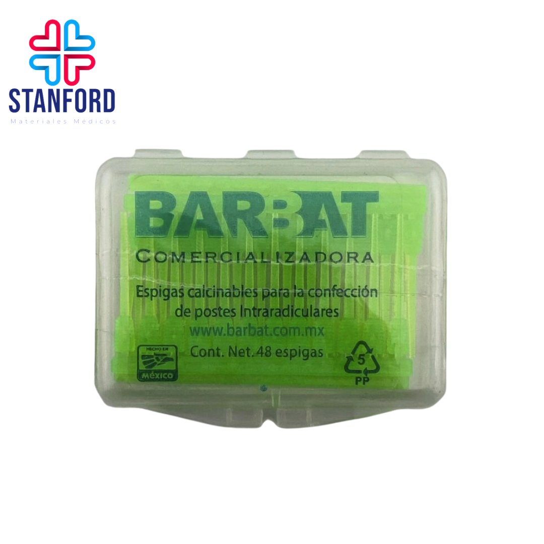 ENDOPOSTES O CUÑAS PLASTICO BARBAT C/48