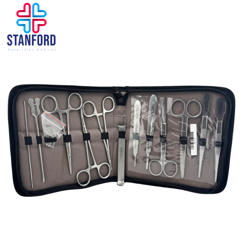 ESTUCHE DE DISECCION ALEMAN 13 PIEZAS