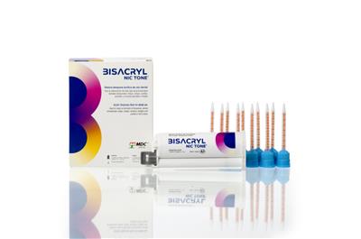 BISACRYL RESINA A2 CARTUCHO 76GR/10 PUNATAS MEZCLADORAS