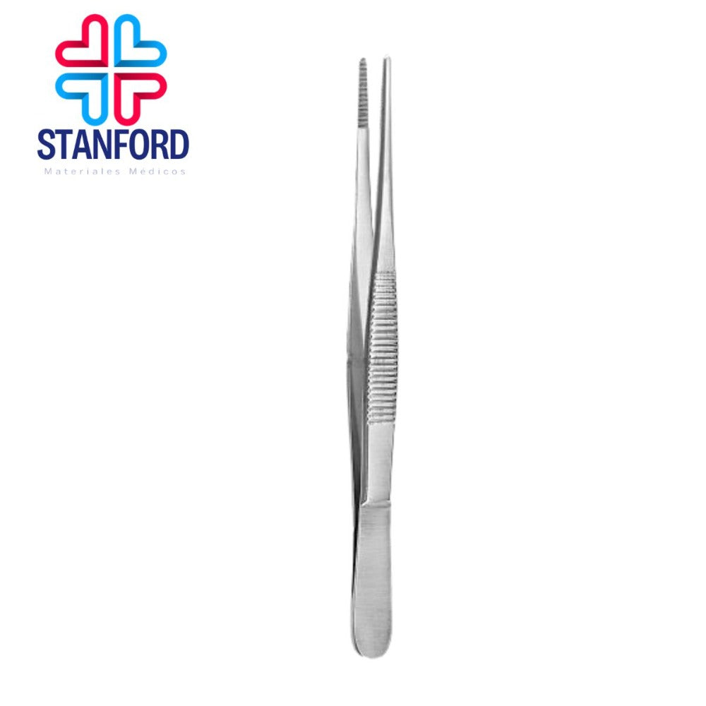 PINZA DE DISECCION 16 CM S/DIENTE