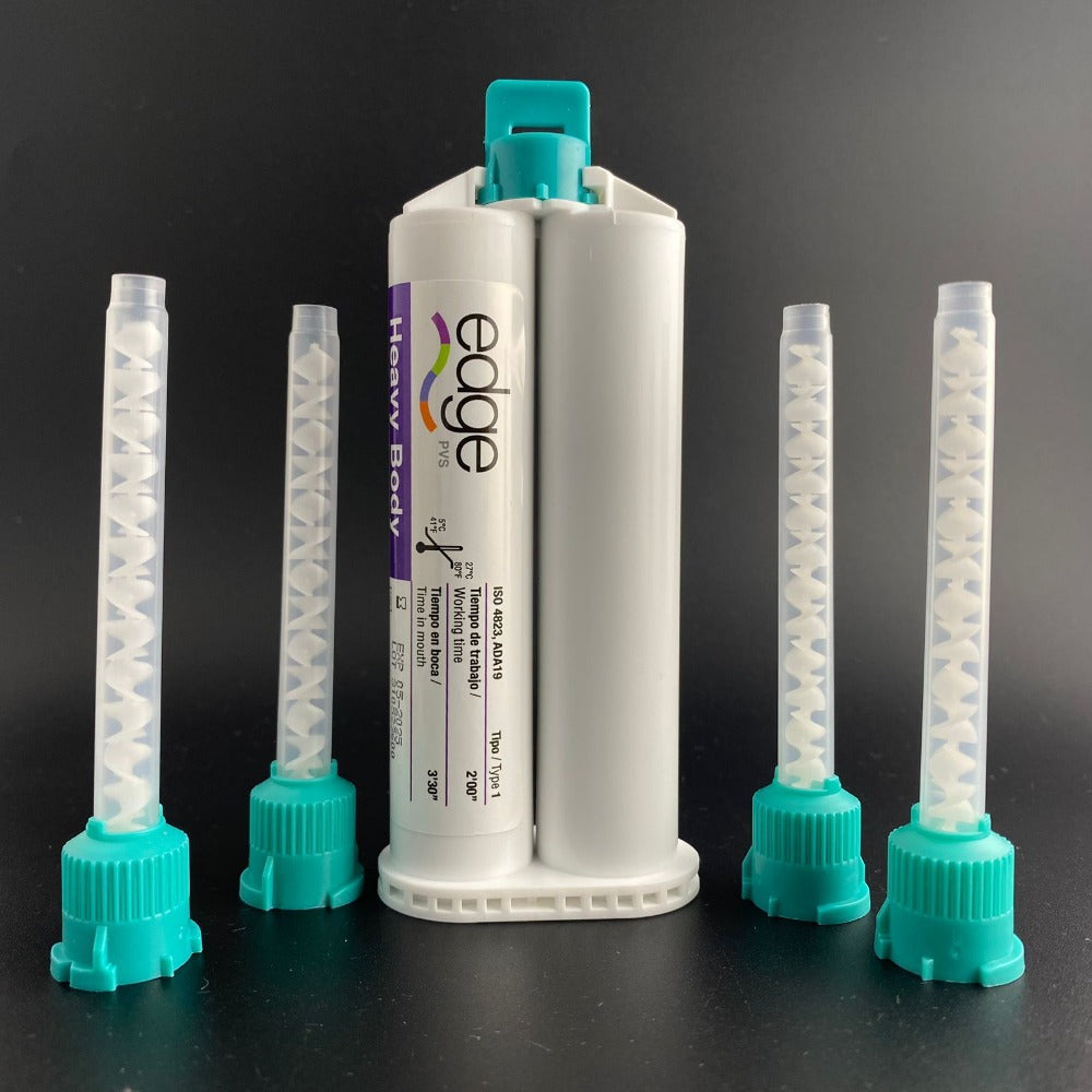 SILICON EDGE HEAVY DENTAL TIPO 1 CARTUCHO 50ML