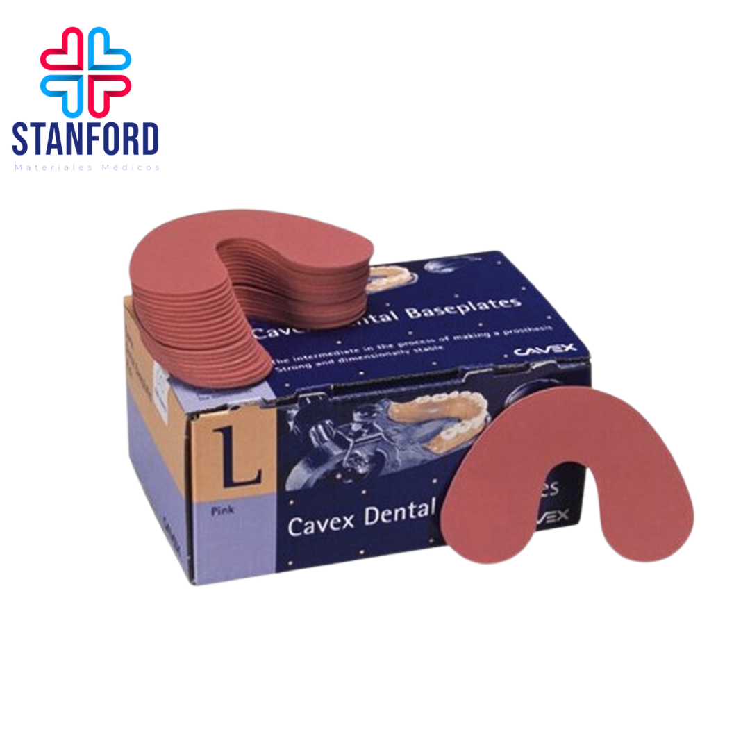 PLACA BASE INFERIOR CAVEX CAJA C/10