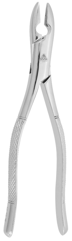 Forcep 99C para caninos superiores.