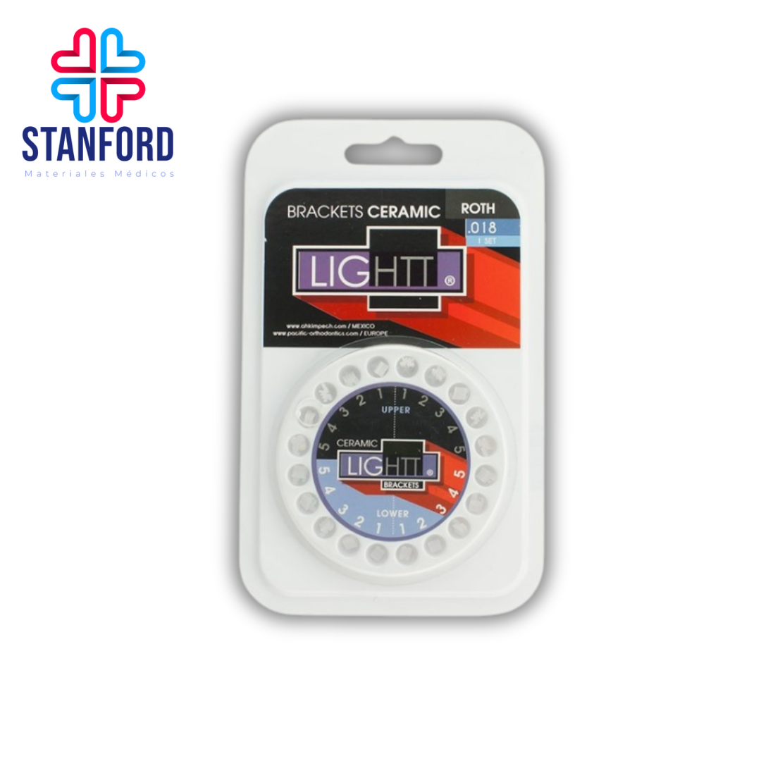 BRACKET ROTH CERAMIC LIGHTT .018