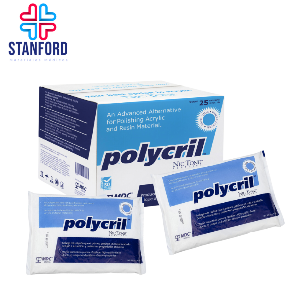 POLYCRIL CAJA C/25 BOLSAS DE 454 gr