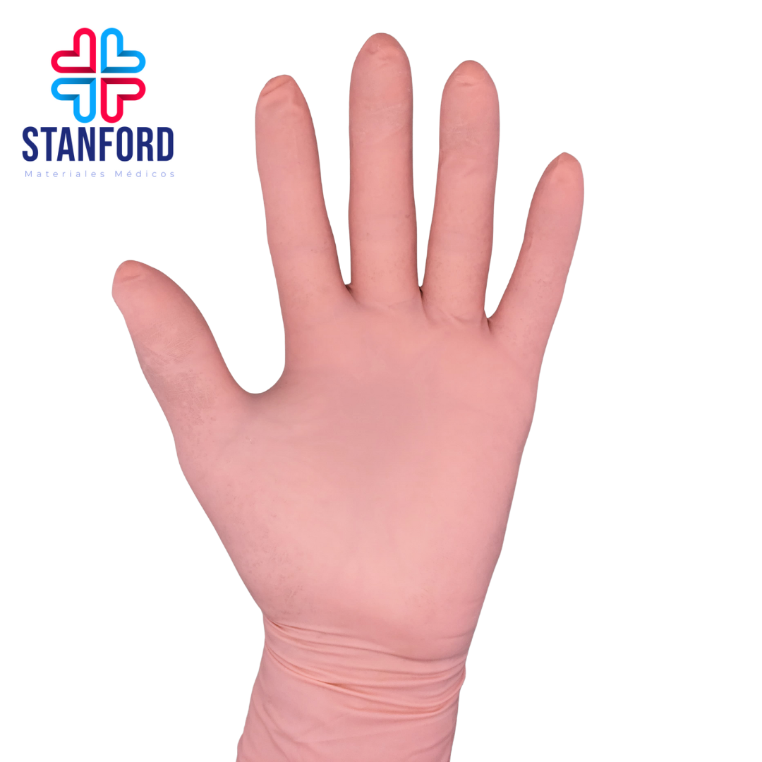 GUANTES LATEX AMBIDERM CHICO C/100