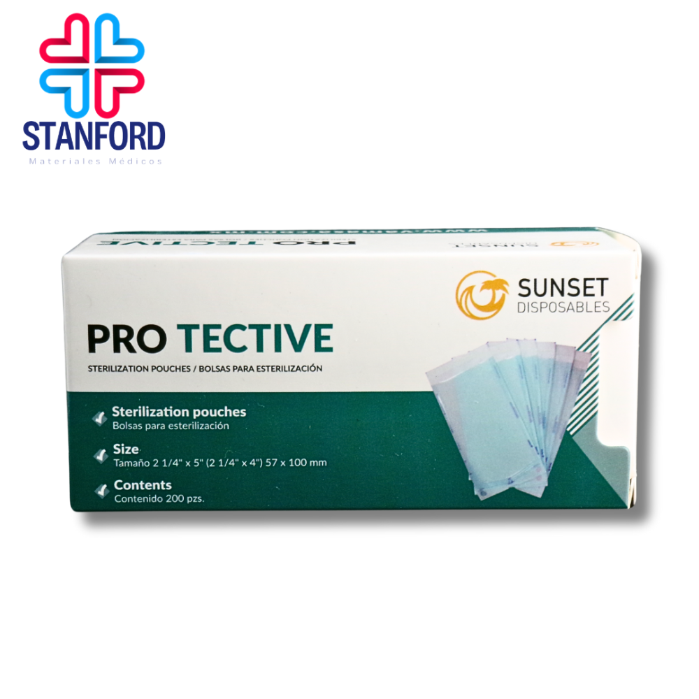 BOLSAA PARA ESTERILIZAR SUNSET 2 1/4 X4 C/200