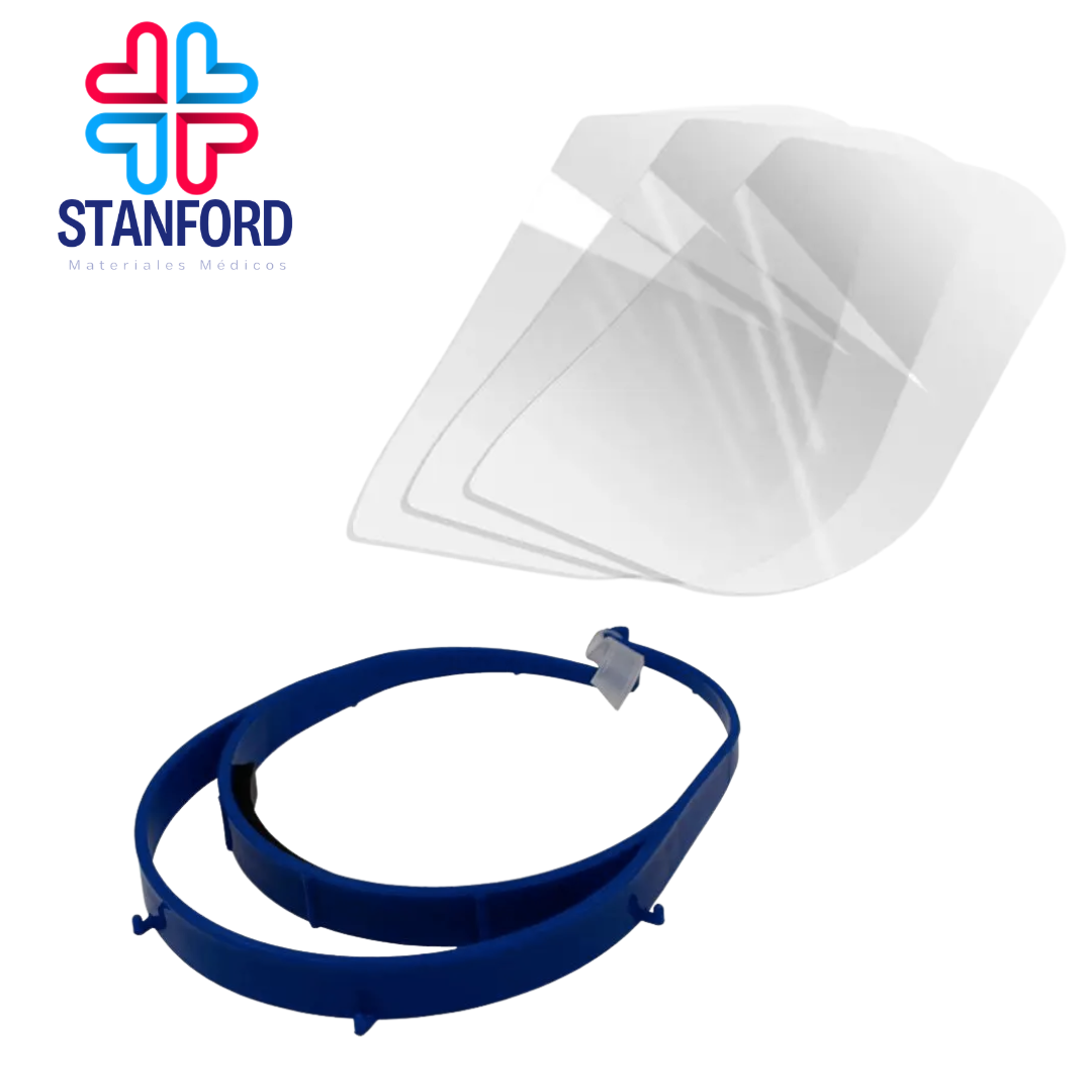 CARETA PROTECTORA DE INYECCION CON 3 MICAS VALDI