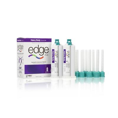 SILICON EDGE HEAVY DENTAL TIPO 1 C/2 CARTUCHO 50 ML