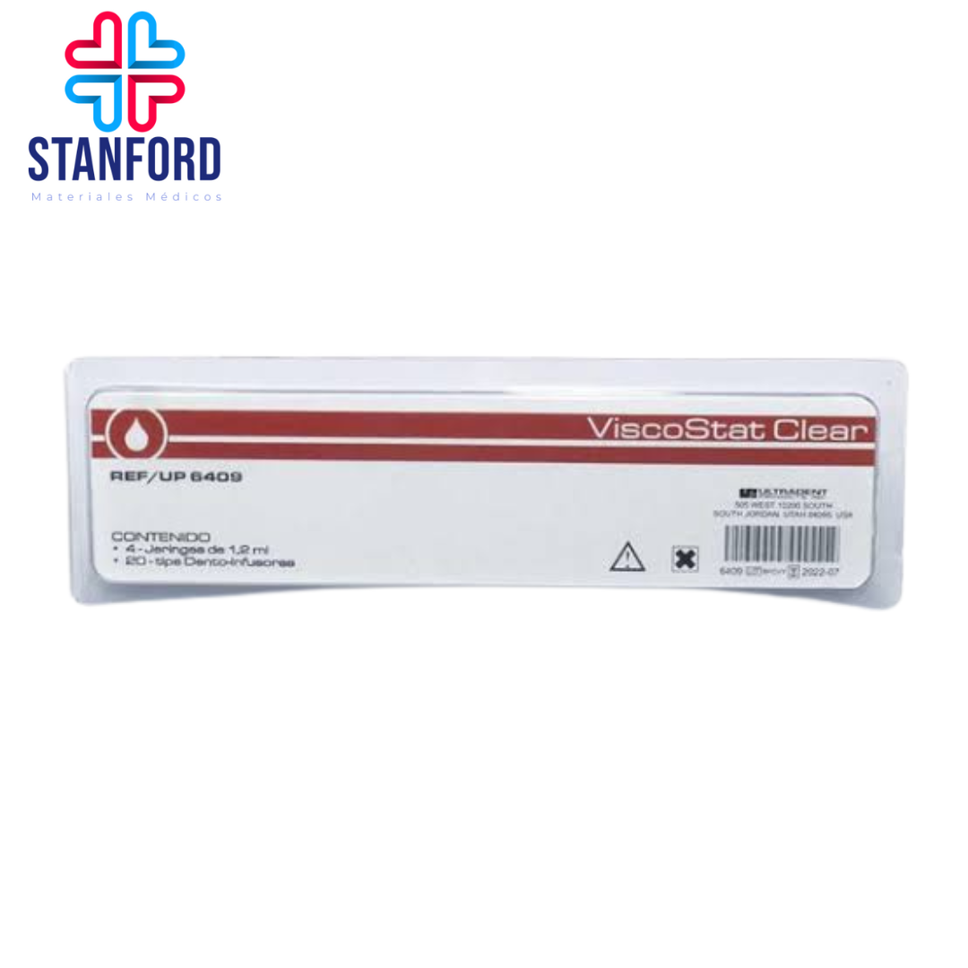 VISCOSTAT CLEAR JERINGA C/4