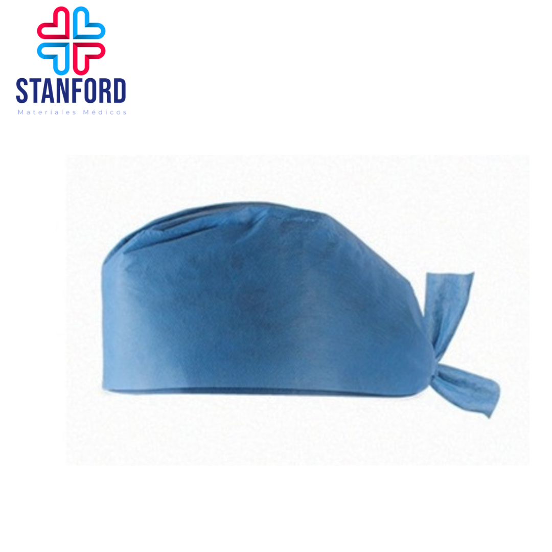 GORRO CON AMARRE CIRUJANO REYSA C/100