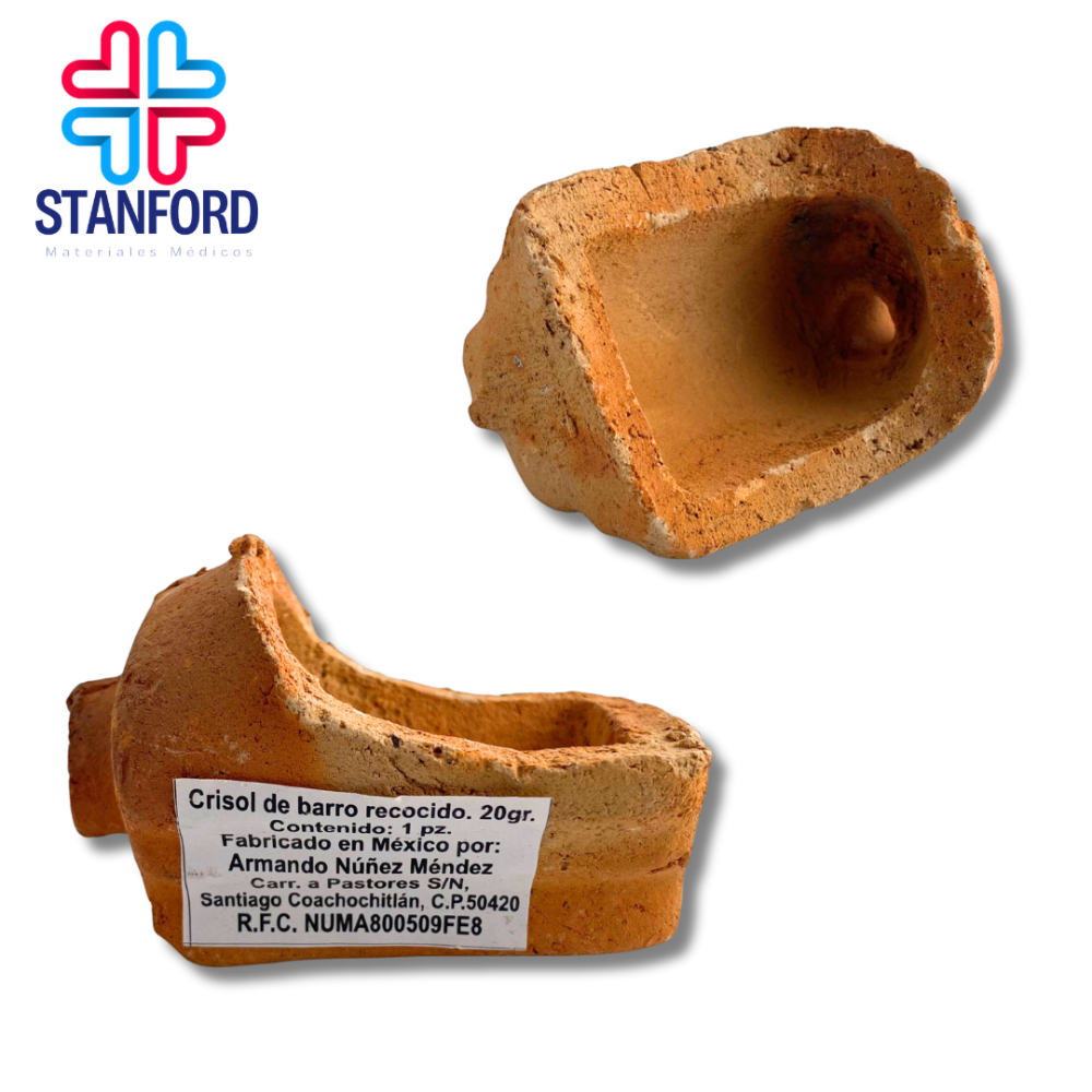 CRISOL DE BARRO CERRADO