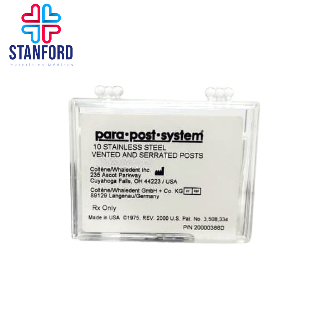 POSTE METALICO PDL WHALEDENT CAJA C/10