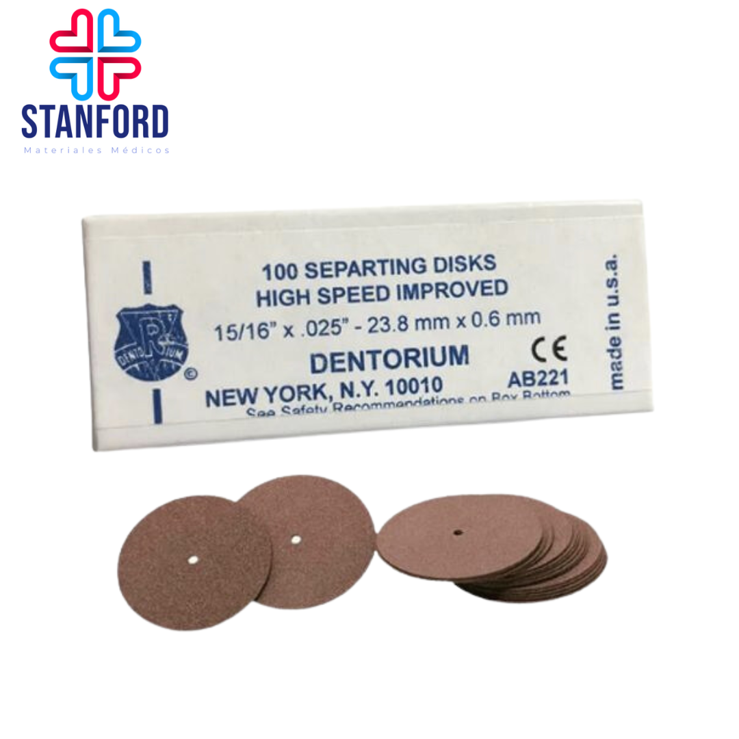 DISCO PARA SEPARAR #221 ROJO CAJA C/100