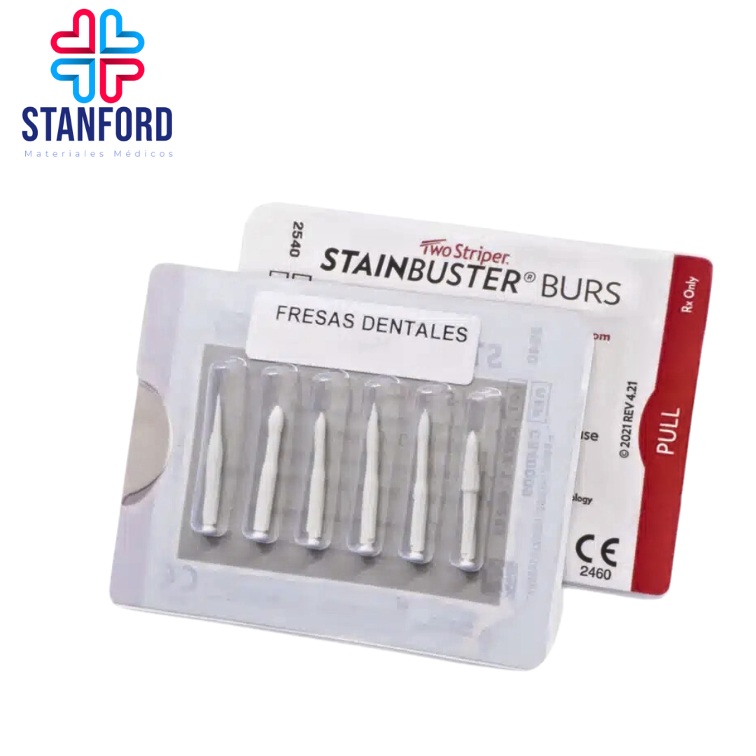 FRESA STAINBUSTER FIBRA DE VIDRIO SURTIDAS BLISTER C/6