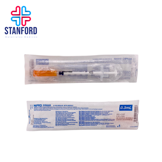 JERINGA INSULINA DESECH 0.3ML.30X08 PIEZA