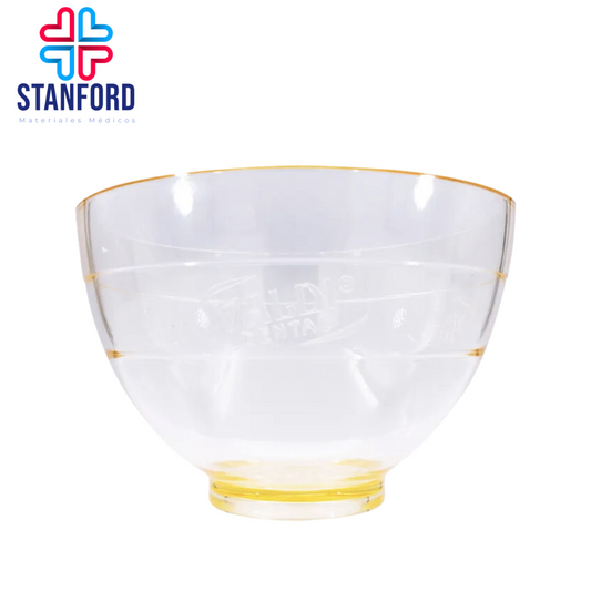 TAZA DE HULE VALDI TRANSPARENTE