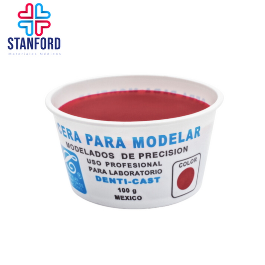 CERA P/MODELAR ROJA TARRO C/100 GR