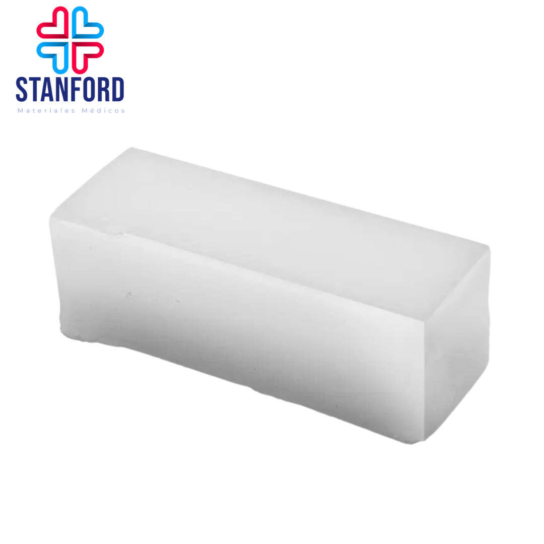 CUBO DE CERA BLANCO O BEIGE CALIDENT PZA
