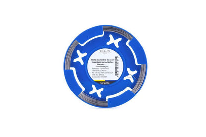 ALAMBRE EN ROLLO DURO ELASTICO .014 C/50 GR