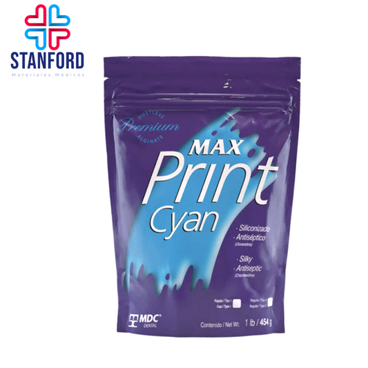 MAX PRINT TIPO II CYAN 1 BOLSA 454gr