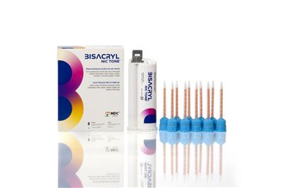 BISACRYL RESINA CARTUCHO A2 76GR/10 PUNATAS MEZCLADORAS