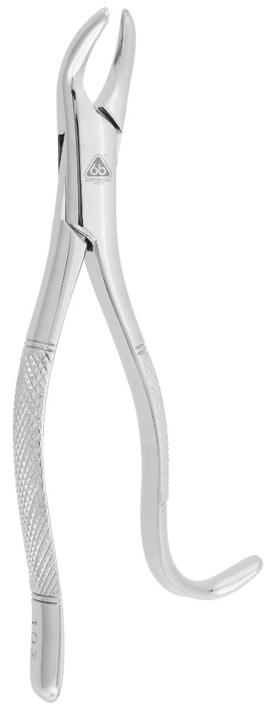 Forcep 103 para incisivos premolares y raíces inferiores.