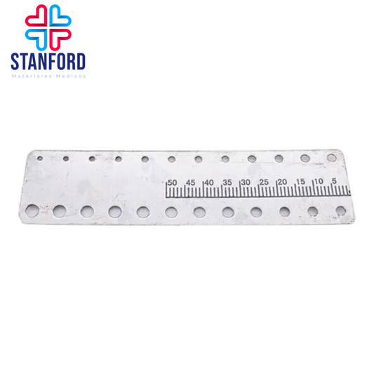 REGLA MILIMETRICA ACERO INOX FLEXIBLE