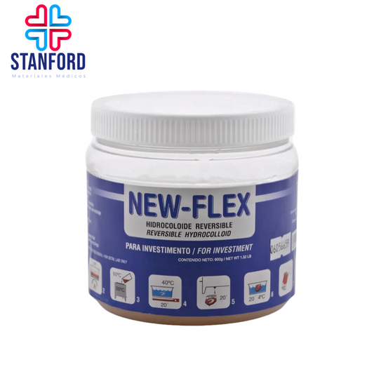FLEXO NEW FLEX PASTA PARA INVESTIMENTO BLANCA 600gr