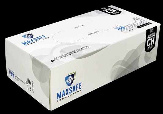 Guante Latex Texturizado Libre De Polvo Mediano C/100