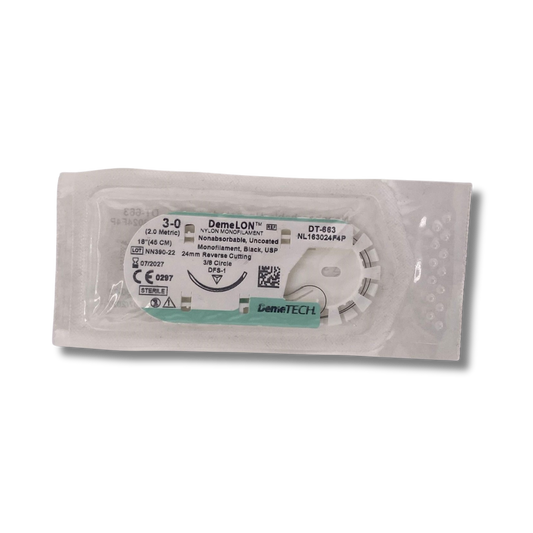 NYLON MONOFILAMENT 3/0 45CM 24MM PIEZA