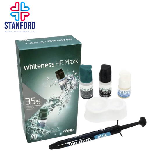 WHITENESS HP MAX 35% 3 PACIENTES FGM