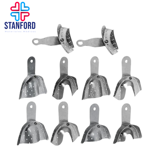 JUEGO CUCHARILLA ALUMINIO PERFORADA C/10