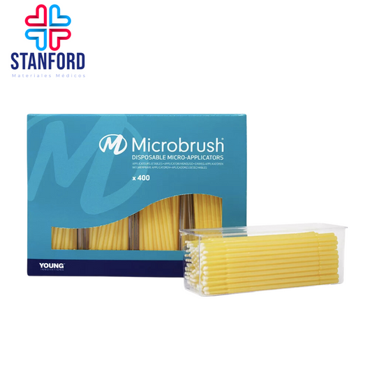MICROBRUSH M10 FINO AMARILLO C/400