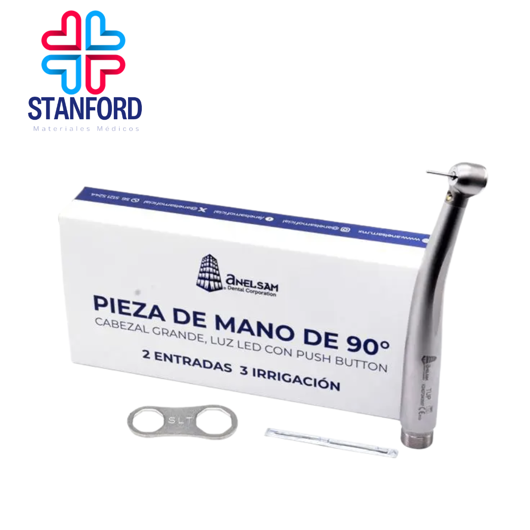 PIEZA DE ALTA LUZ LED PUSH BOTTON 2 ENTRADAS 3 IRRIGACION ANELSAM CHINA 6MESES GARANTIA