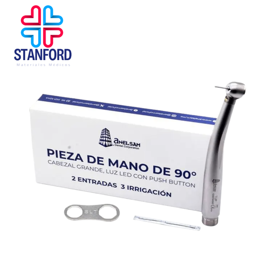 PIEZA DE ALTA LUZ LED PUSH BOTTON 2 ENTRADAS 3 IRRIGACION ANELSAM CHINA 6MESES GARANTIA