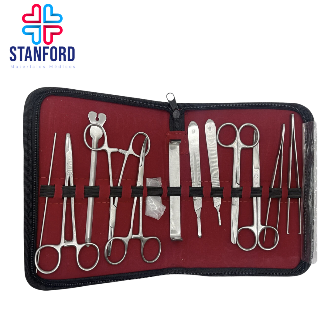 ESTUCHE 6B DE DISECCION 13PZAS