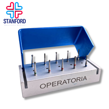 KIT OPERATORIA C/ 10 FRESAS MDT