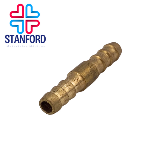 NIPLE DE BRONCE 1/4 A1/4 PZA