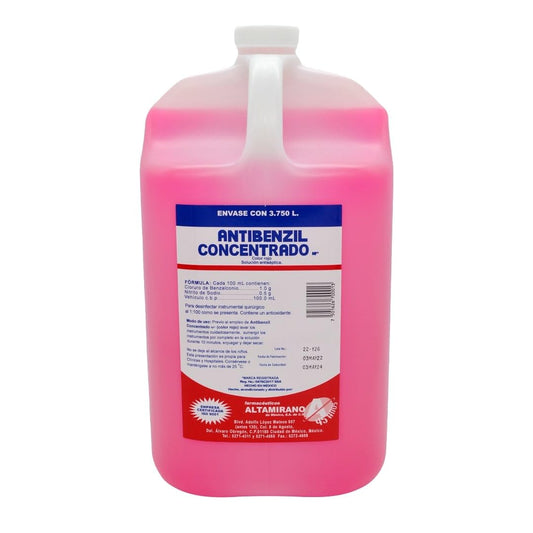 ANTIBENZIL CONCENTRADO 3.75 LT ROJO