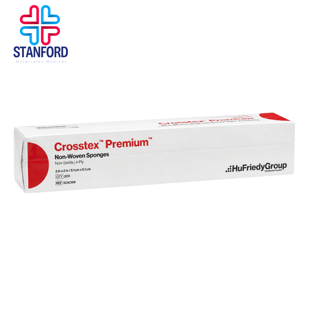 GASA CROSSTEX PREMIUM 2X2 PAQUETE CON 200
