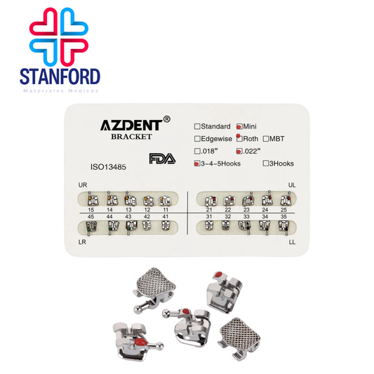 BRACKET MINI ROTH .022 AZDENT