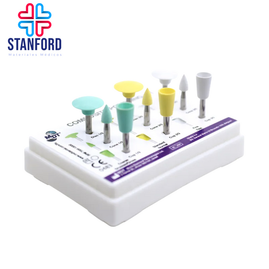 KIT PULIDO DE RESINA CON 9 MDT