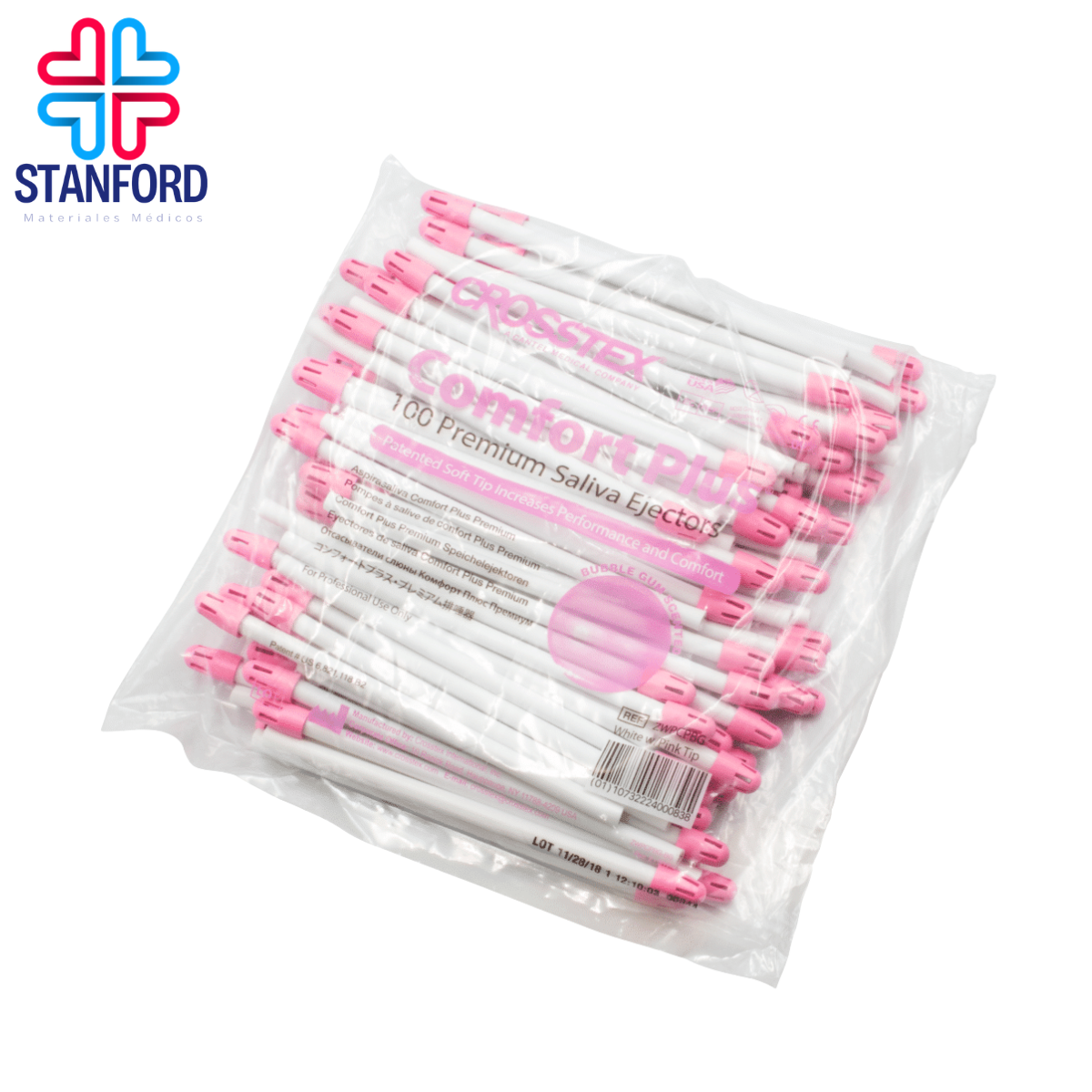 EYECTOR DE SALIVA SABOR BUBBLEGUM C/100