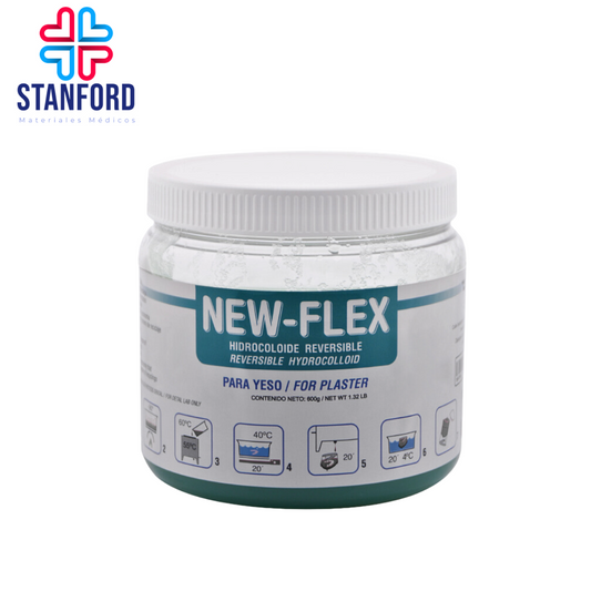 FLEXO NEW FLEX PASTA PARA YESO VERDE 600g